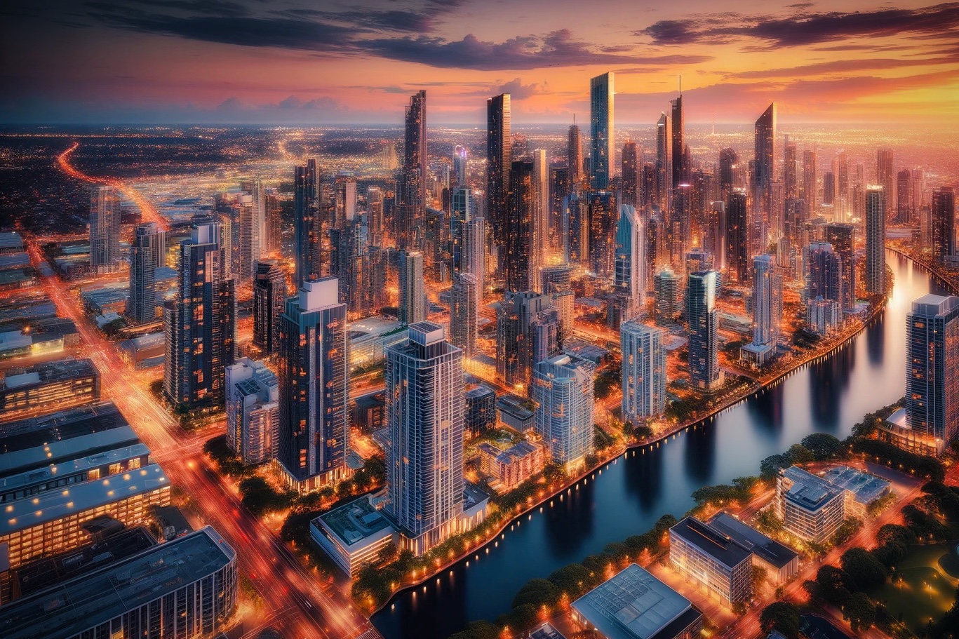 fictional cityscape
